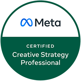 Meta Certified Creative Strategy Professional Badge