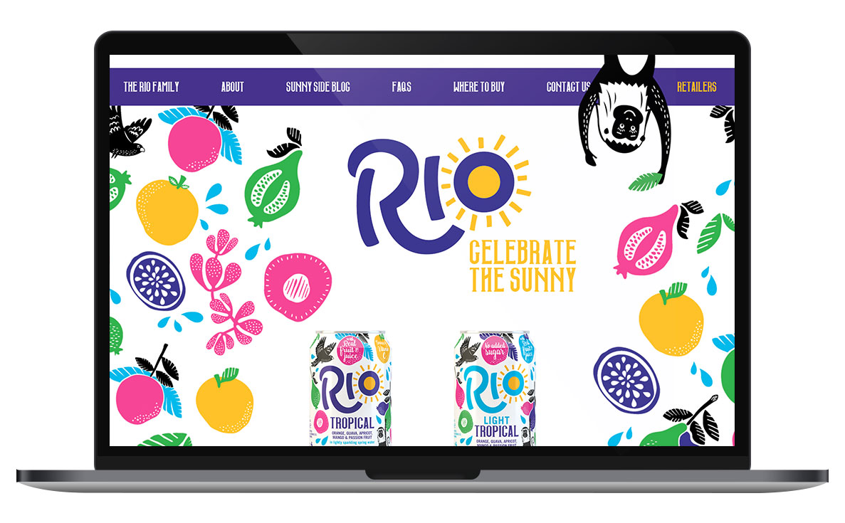 Rio Website Design