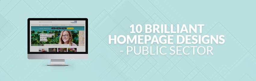 10 Brilliant Homepage Designs - Public Sector