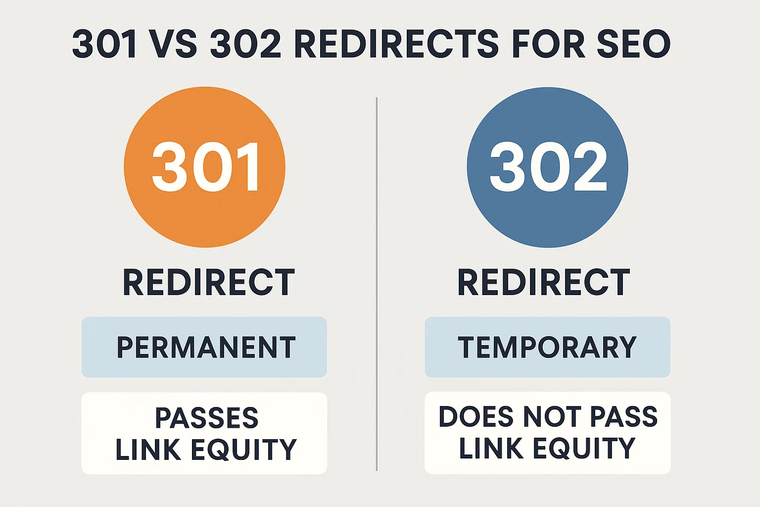 301 Vs 302 Redirects For SEO | What’s The Difference?