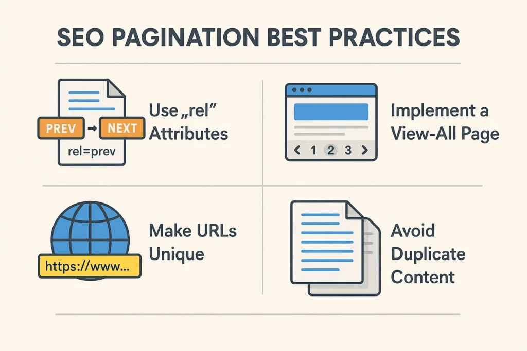 SEO pagination best practices