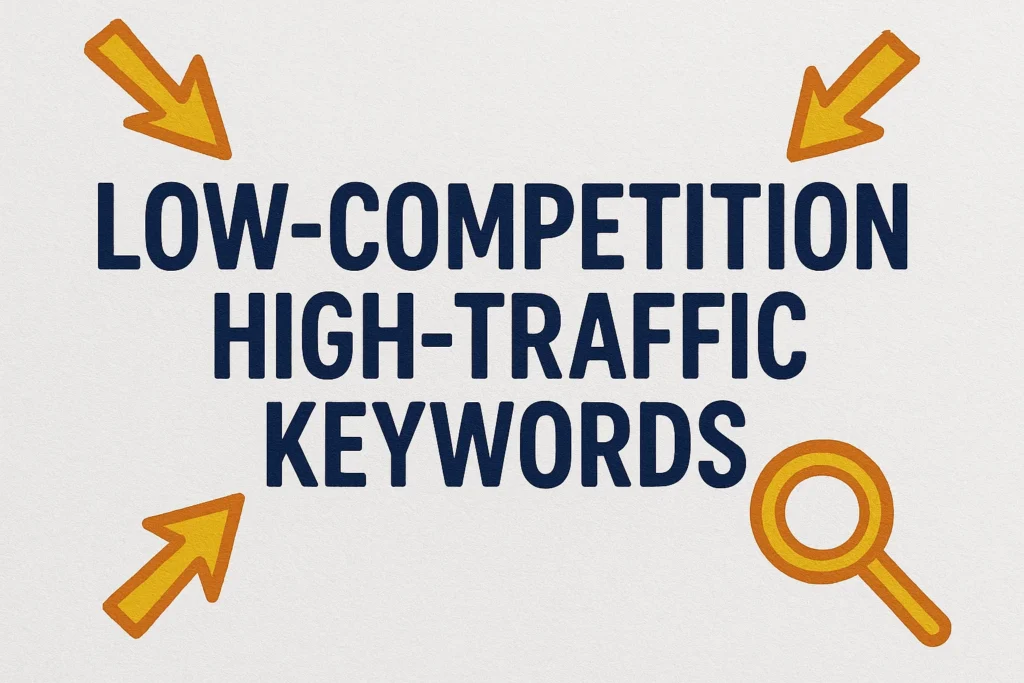 find low-competition high-traffic keywords -  Rank Your Domain | SEO That Converts Clicks to Customers find low-competition high-traffic keywords