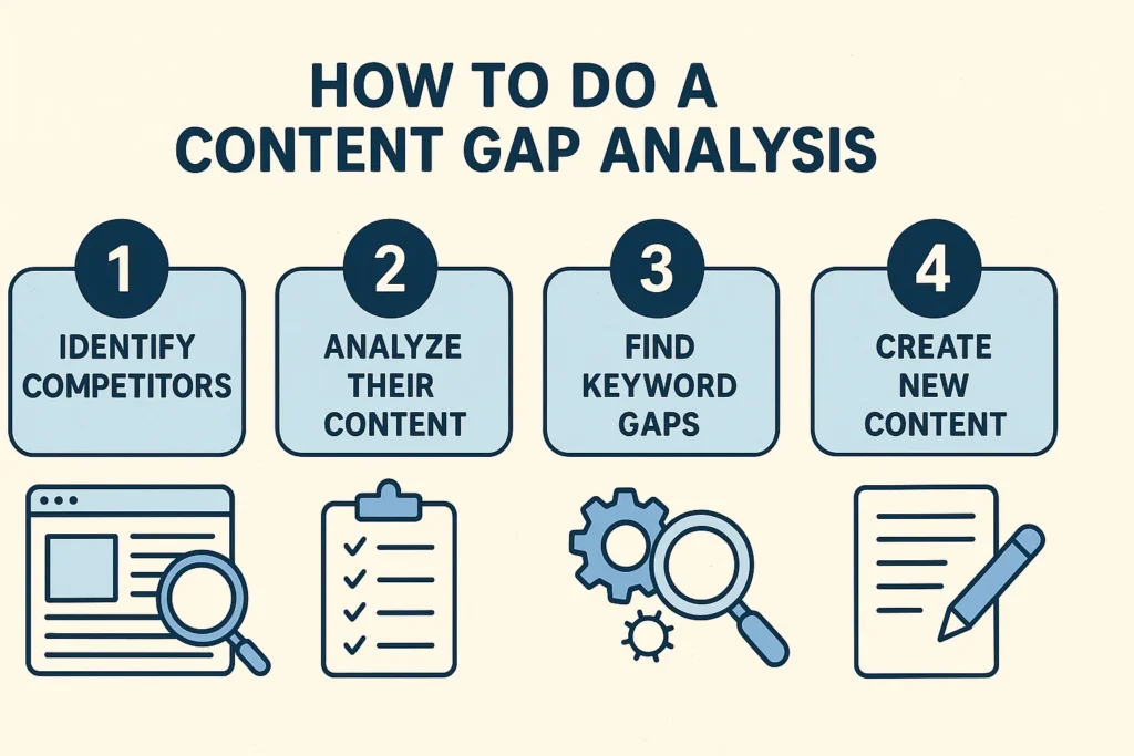 how to do a content gap analysis
