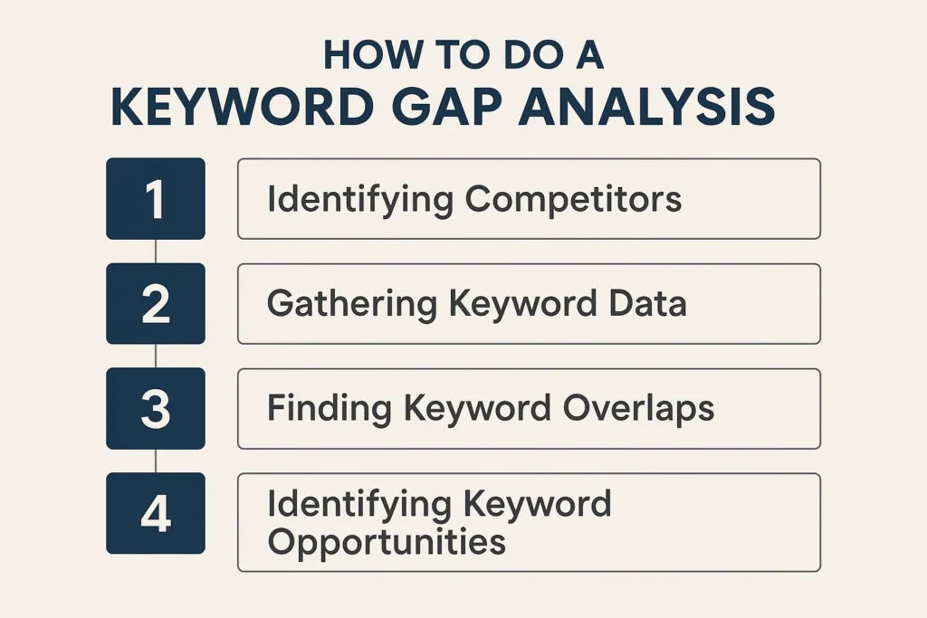 how to do a keyword gap analysis