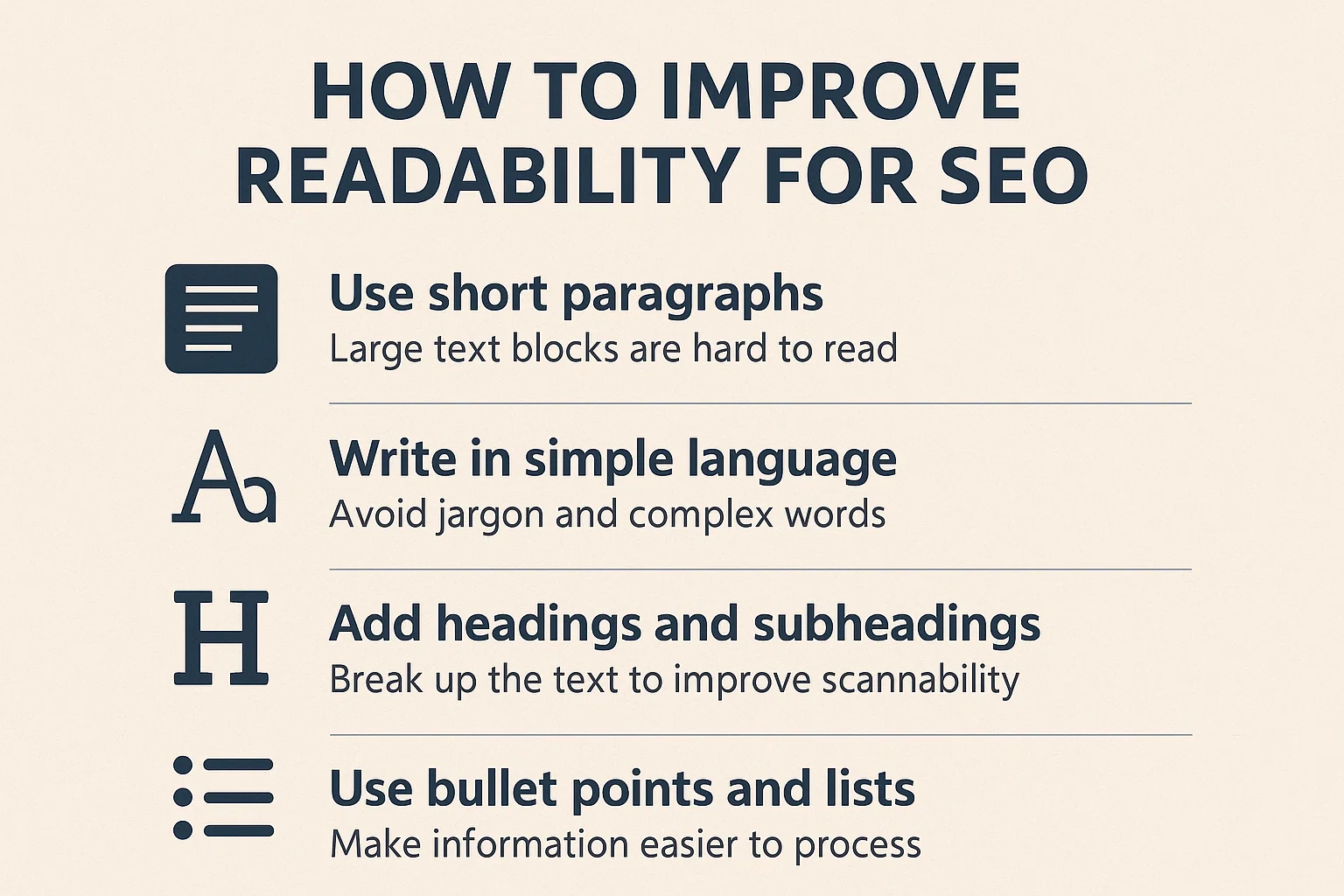 How To Improve Readability For SEO | A Simple Checklist