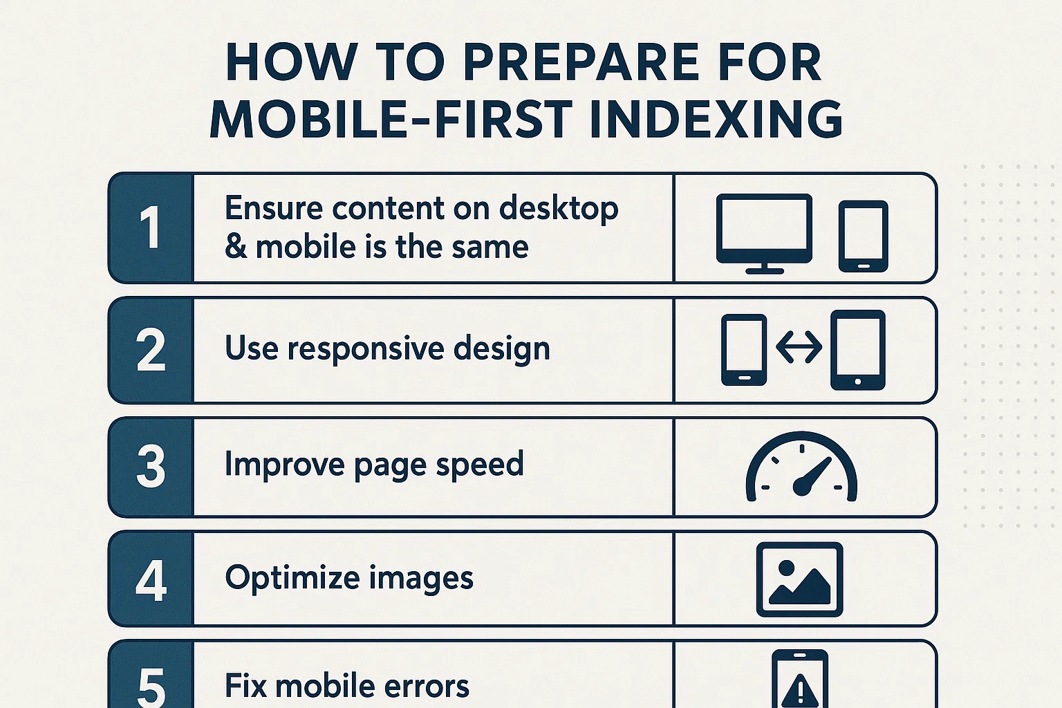 How To Prepare For Mobile-First Indexing Is Your Site Ready?