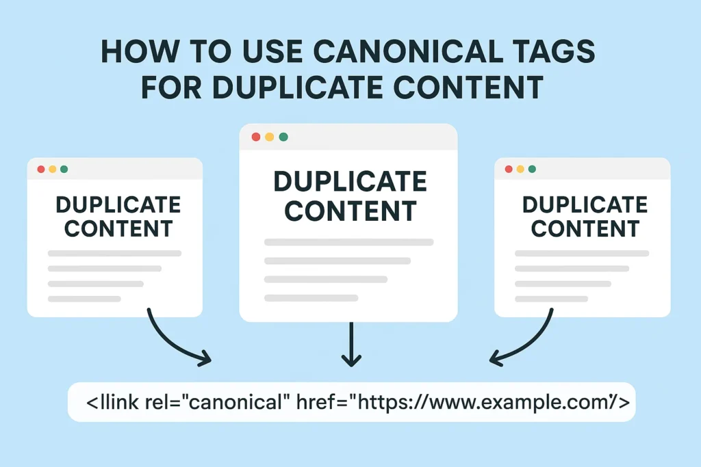 how to use canonical tags for duplicate content -  Rank Your Domain | SEO That Converts Clicks to Customers how to use canonical tags for duplicate content