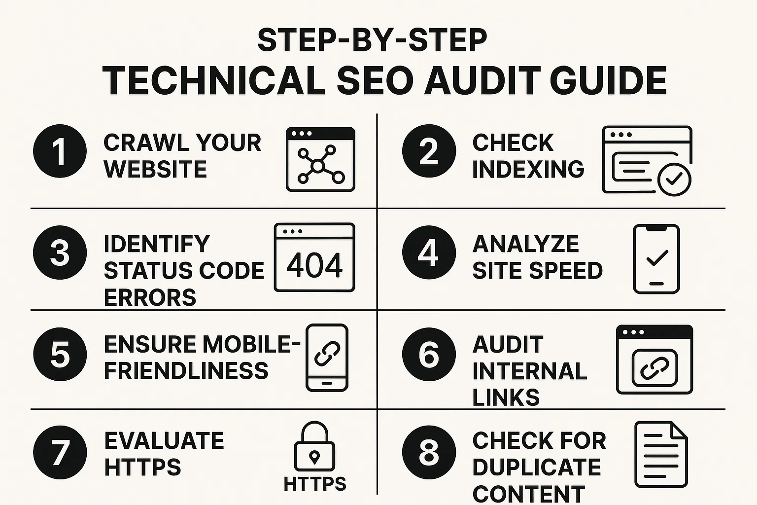 Step-By-Step Technical SEO Audit Guide | Find & Fix Errors