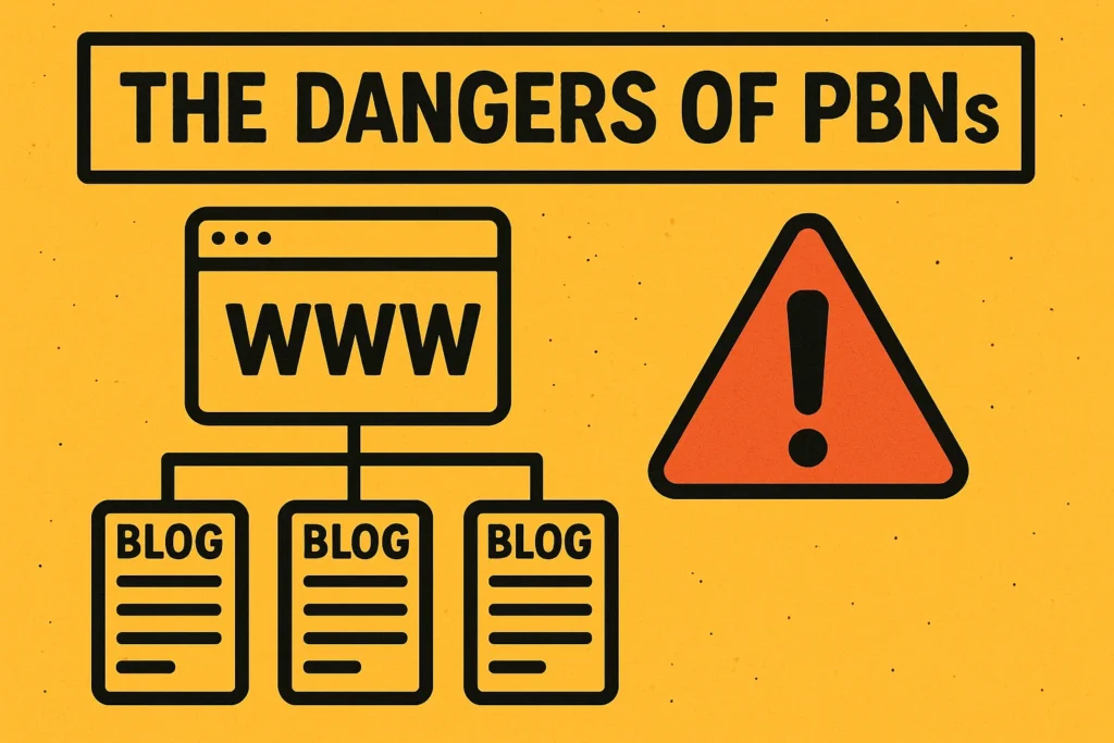 the dangers of PBNs -  Rank Your Domain | SEO That Converts Clicks to Customers the dangers of PBNs